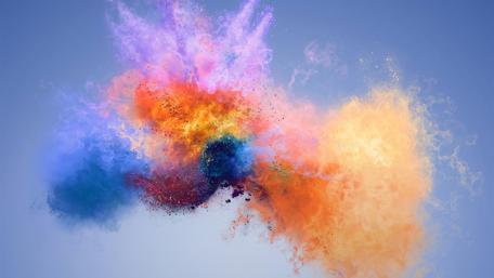Colourful art wallpaper