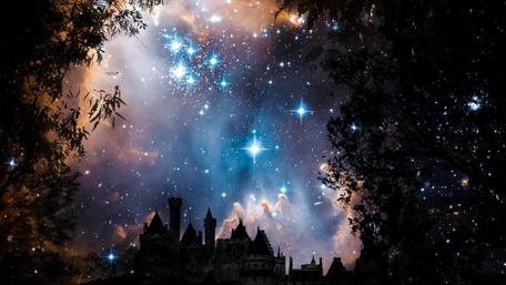 Starry night wallpaper