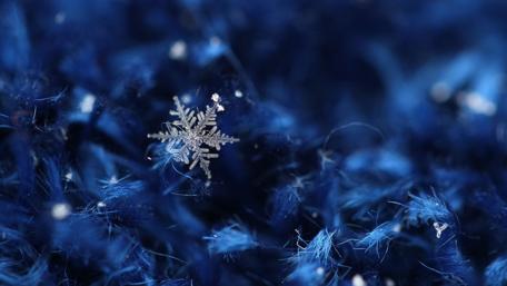 Christmas ice crystal wallpaper