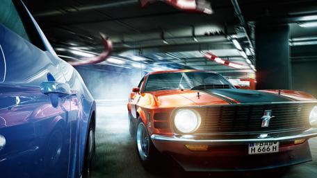 Ford Mustang Boss 302  VS. Ford Mustang Shelby GT500 wallpaper