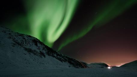 Northen Lights in Iceland wallpaper