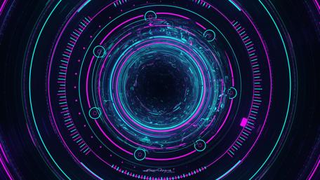Interstellar - Abstract Art wallpaper