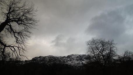 Dark clouds wallpaper
