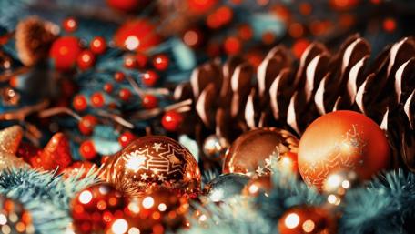 Christmas decoration wallpaper