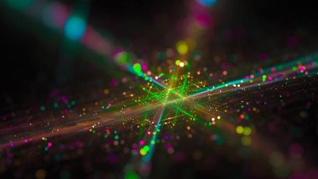 Abstract glare wallpaper
