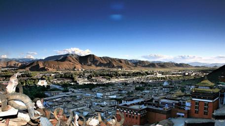 Shigatse view wallpaper