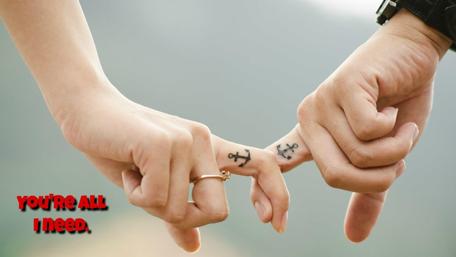 You are all I need wallpaper