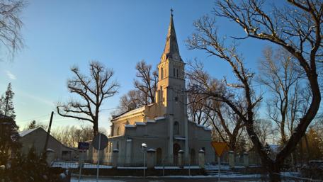 Old Saint Mary church in Rzeszow wallpaper