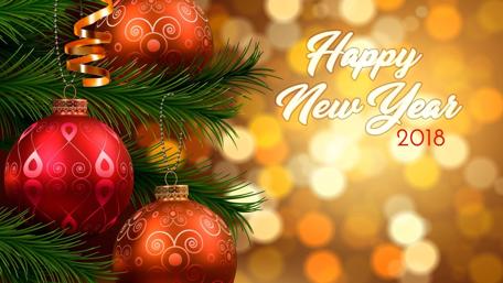Happy New Year 2018 wallpaper