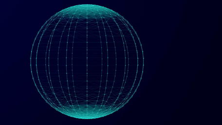 Futuristic network wallpaper