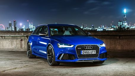 Audi RS 6 at night wallpaper