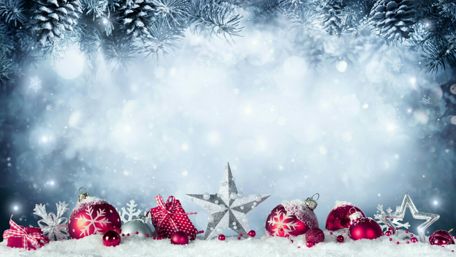 Festive Christmas Wonderland Wallpaper wallpaper