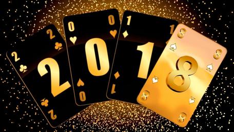 Sparkling New Year Celebration Wallpaper 2018 wallpaper