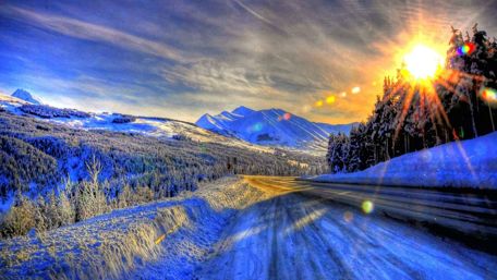 ❄️Winter in Alaska wallpaper