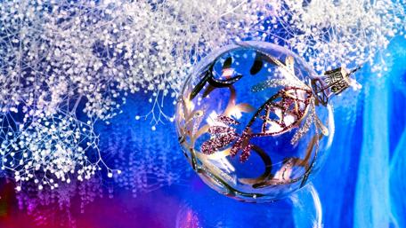 Blue Christmas wallpaper