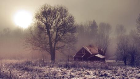 Old farm wallpaper