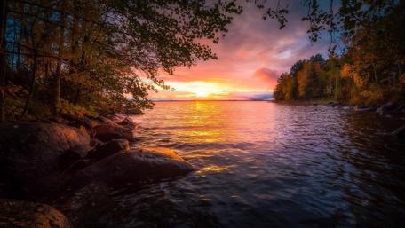 Lake Nasijarvi (Finland) wallpaper