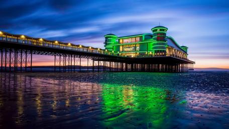 Grand Pier (Weston super Mare, UK) wallpaper