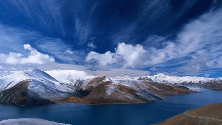 Pangong Tso (Pangong Lake) wallpaper