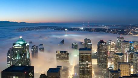 Seattle downtown wallpaper