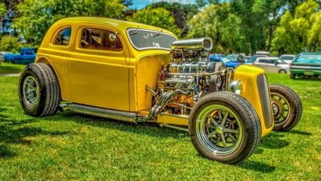 Golden Era of Hot Rods wallpaper