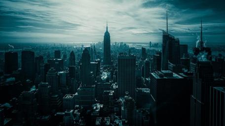 Manhattan view wallpaper
