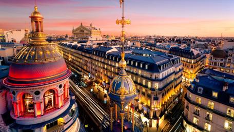 Paris view wallpaper