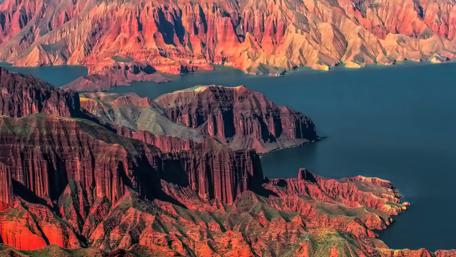 Danxia landform of China wallpaper
