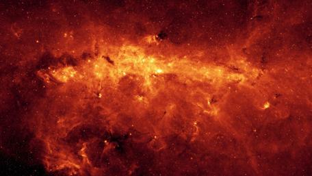 Center of the Milky Way wallpaper