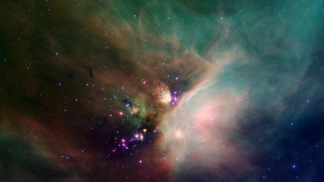 Colorful nebula wallpaper