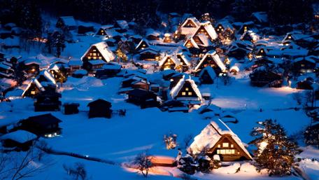 Historic Villages of Shirakawa-go and Gokayama wallpaper