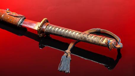 Japanese Sabre Elegance wallpaper