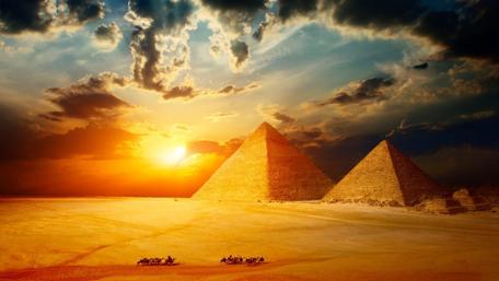 Giza Pyramid Complex wallpaper