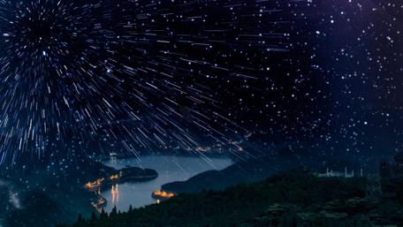 Leonid meteor shower wallpaper