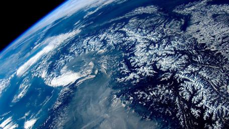 Majestic Earth from Space wallpaper