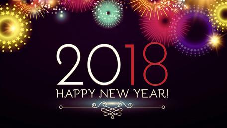 Happy New Year 2018 wallpaper