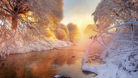Murinskiy Stream (St. Petersburg, Russia) wallpaper