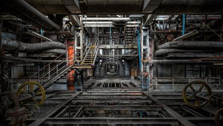 Industrial Might of Steel and Engineering wallpaper