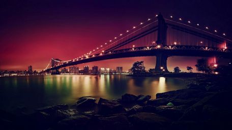 Manhattan Bridge wallpaper