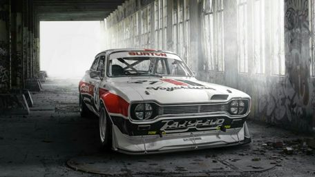 Classic Ford Escort Racing Machine Wallpaper wallpaper