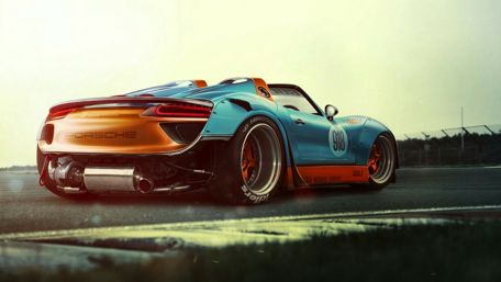 Porsche 918 wallpaper
