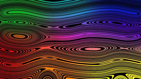 Colorful neon art wallpaper