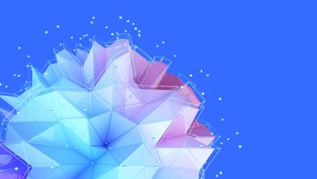 Geometric ball wallpaper
