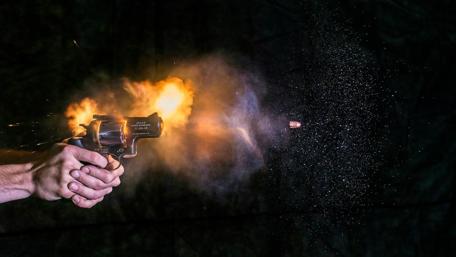 High speed ballistics photography wallpaper