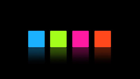 4 neon square wallpaper