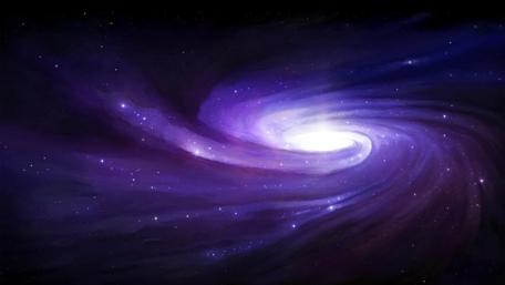 Purple galaxy wallpaper