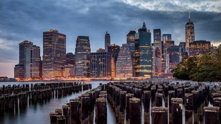 New York skyline wallpaper