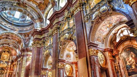 Melk Abbey inside wallpaper
