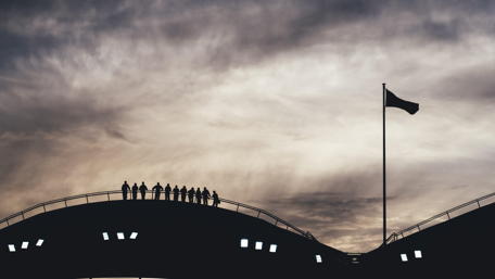 People silhouette wallpaper