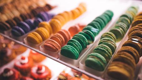 Colorful desserts wallpaper